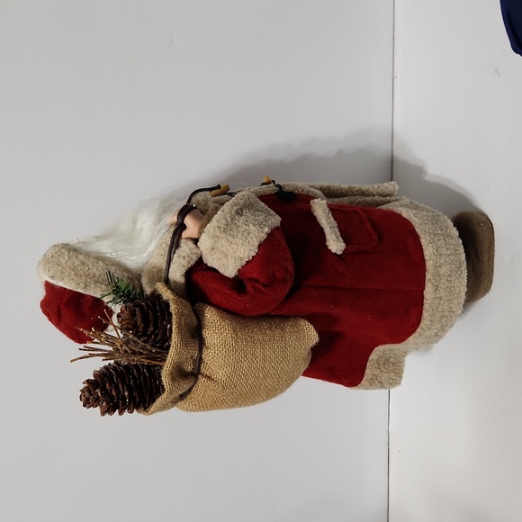 NWT Well Dressed Home 18" Standing Santa - Picture 4 of 8